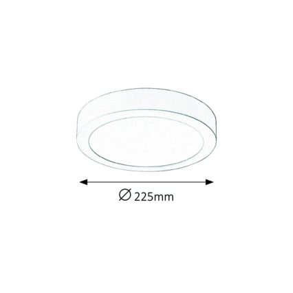 Rabalux - LED Plafon LED/18W/230V