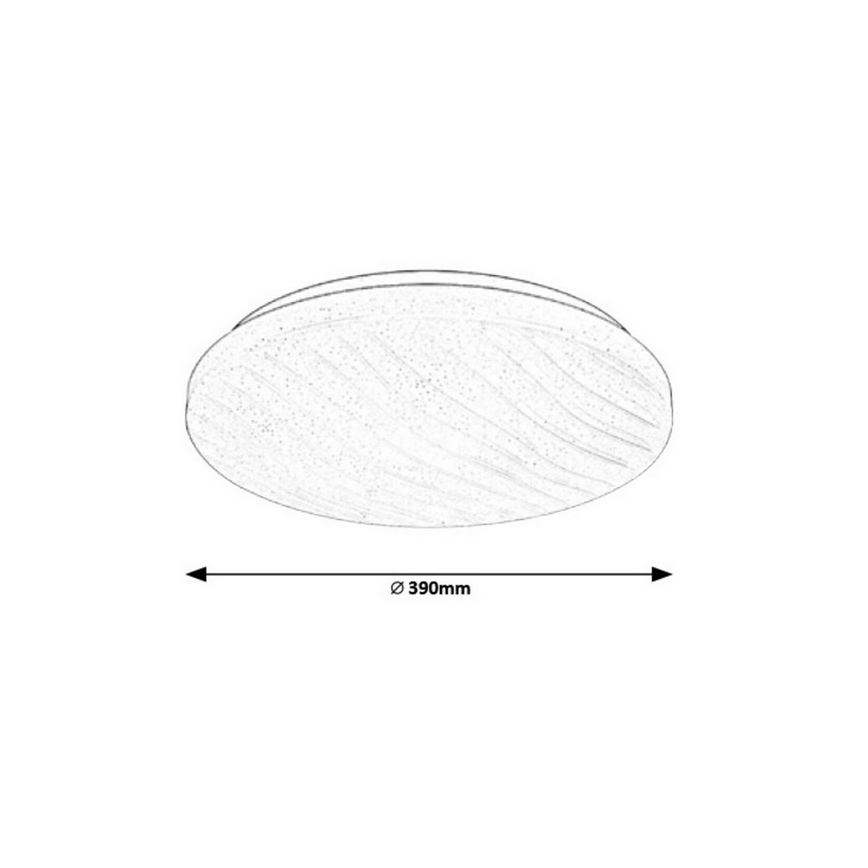Rabalux - LED Plafon ściemnialny LED/24W/230V