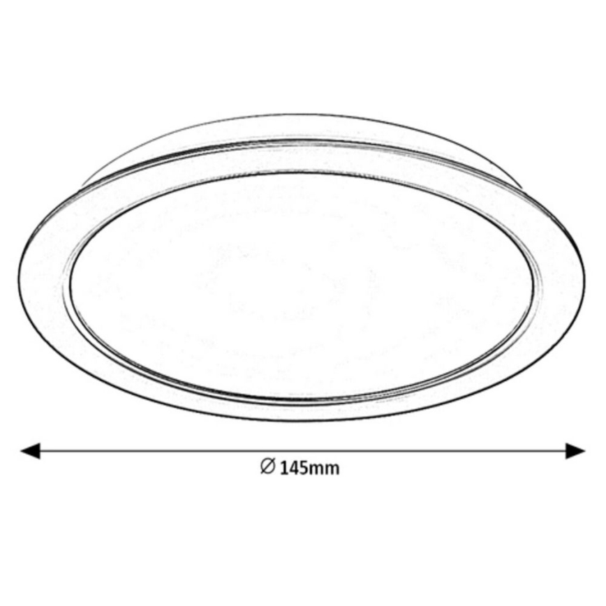 Rabalux - Oprawa sufitowa LED/12W/230V śr. 14,5 cm