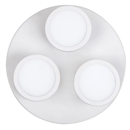 Rabalux 2714 - LED Żyrandol natynkowy ELSA 3xLED/6W/230V biały