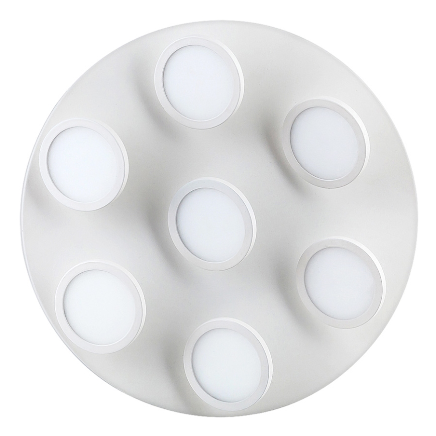 Rabalux 2715 - LED Żyrandol natynkowy ELSA 7xLED/6W/230V biały