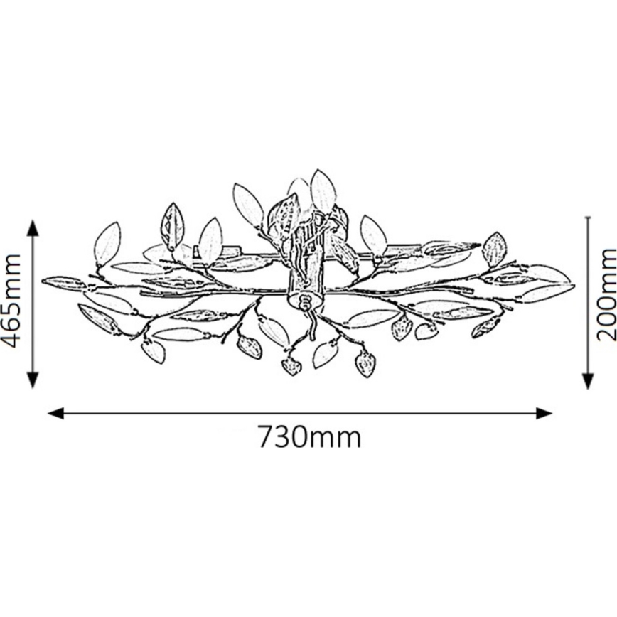 Rabalux - Lampa sufitowa 4xE14/40W/230V