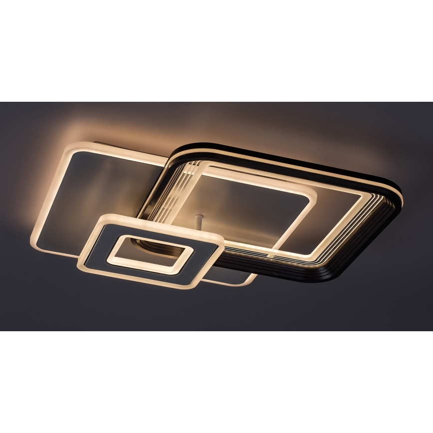 Rabalux - LED ściemnialny przysufitowy żyrandol LED/48W/230V 3000K/4000K/6000K + z pilotem 49,5x49,5 cm