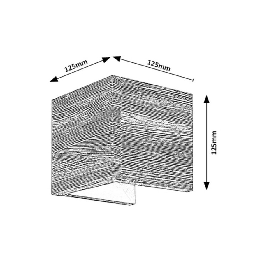 Rabalux  - LED Kinkiet CINNAMON LED/7W/230V