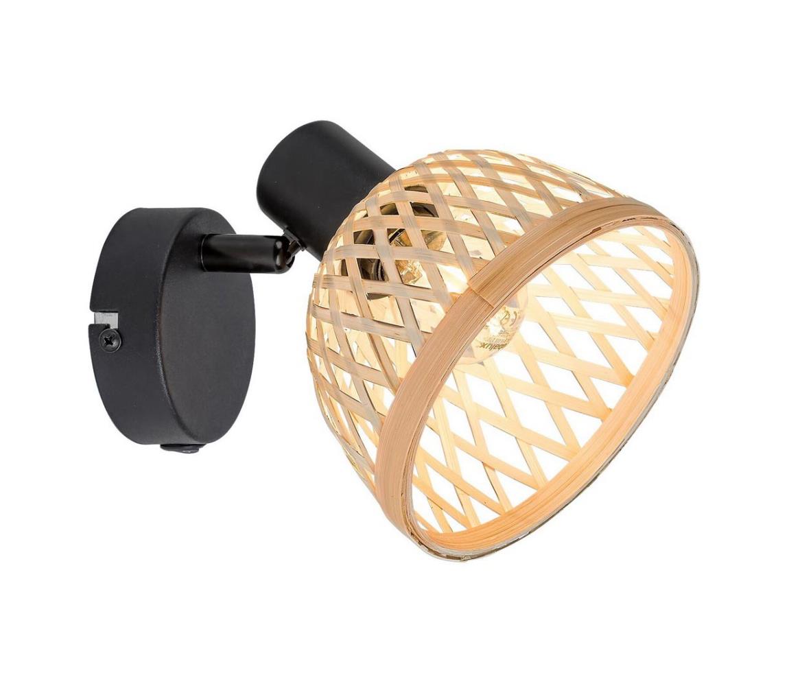 Rabalux 3133 - Kinkiet punktowy RATTAN 1xE14/15W/230V rattan