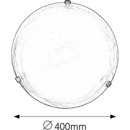 Rabalux - Lampa sufitowa 2xE27/60W/230V