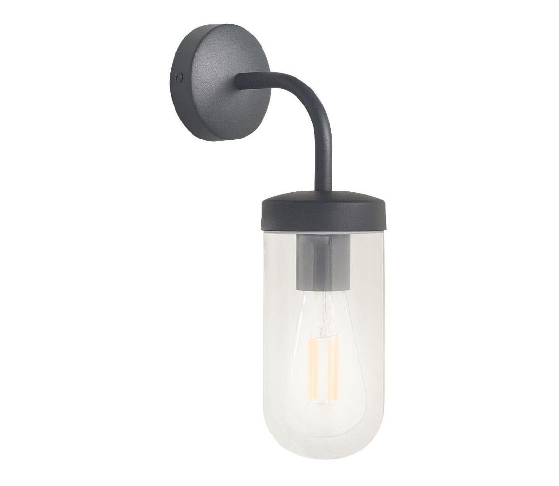 Rabalux 3310 - Kinkiet łazienkowy YAGO 1xE27/60W/230V IP44 czarny