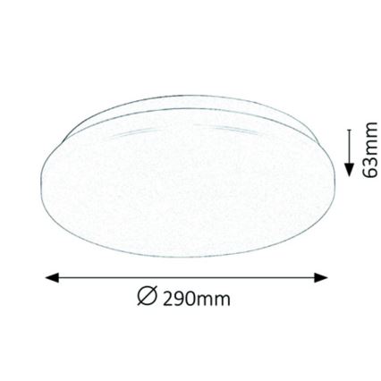 Rabalux - LED Plafon LED/20W/230V