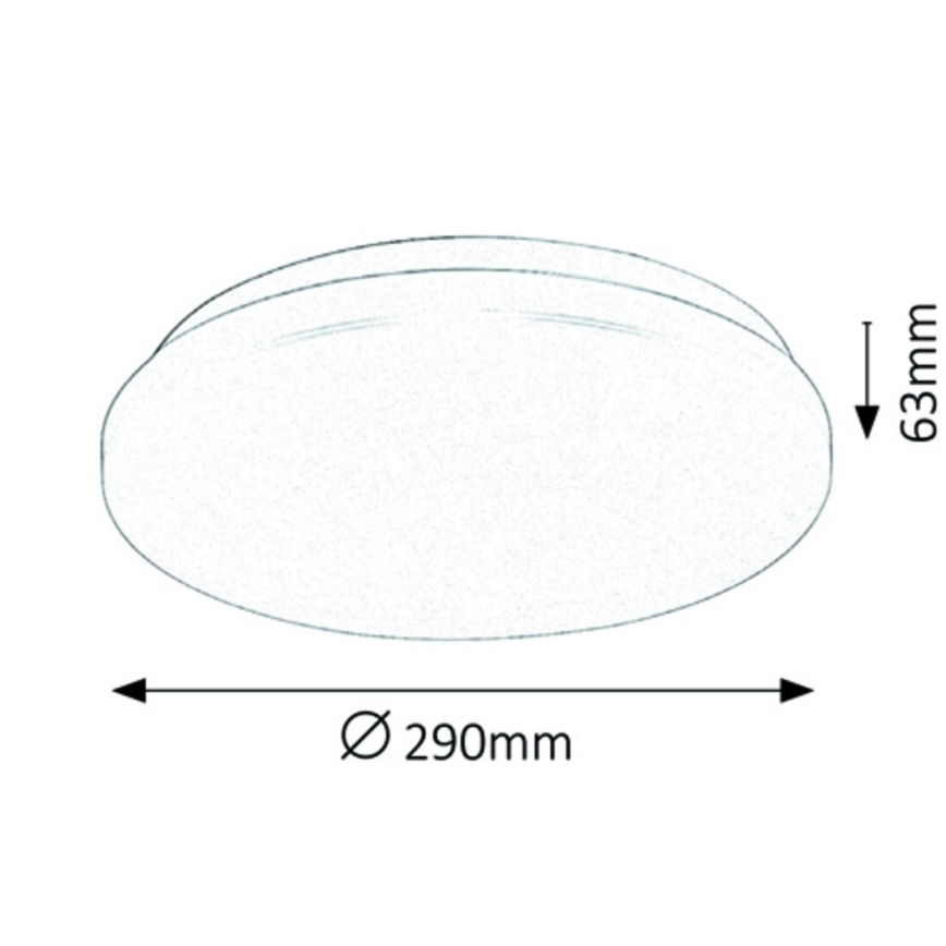 Rabalux - Oprawa sufitowa LED 20W/230V śr. 29 cm