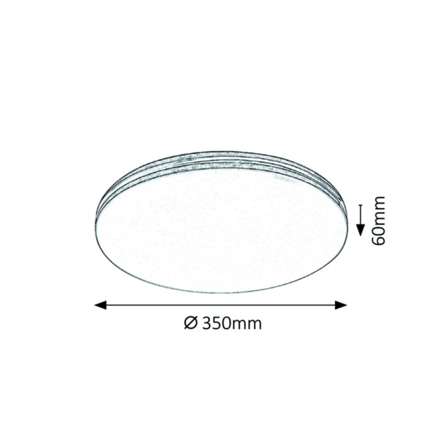 Rabalux - Lampa sufitowa LED/18W/230V, śr. 35 cm