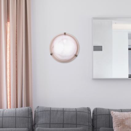 Rabalux - Lampa sufitowa 2xE27/60W/230V alabastrowe szkło