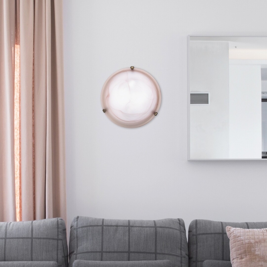 Rabalux - Lampa sufitowa 2xE27/60W/230V alabastrowe szkło