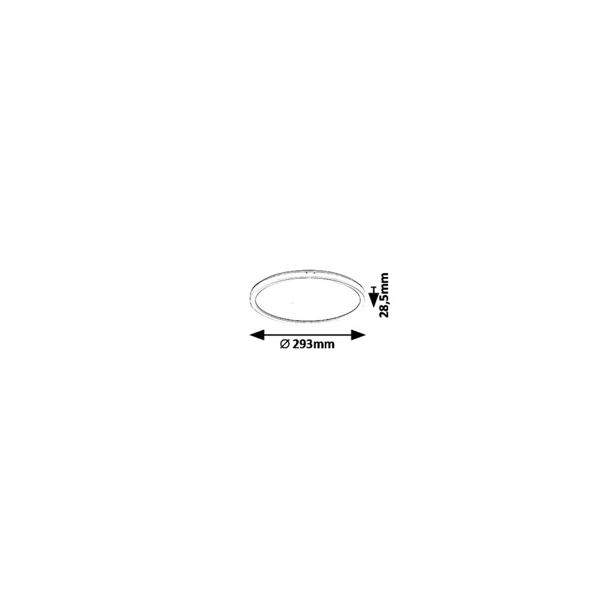 LED Plafon LED/18W/230V