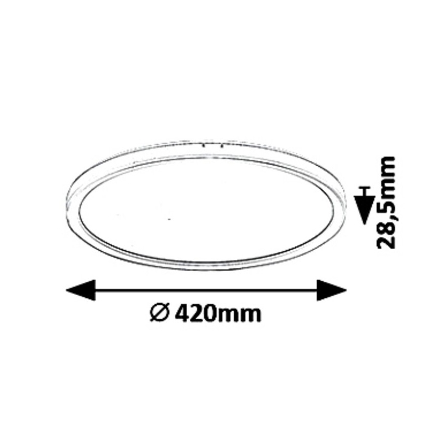 LED Plafon ściemnialny PAVEL LED/22W/230V