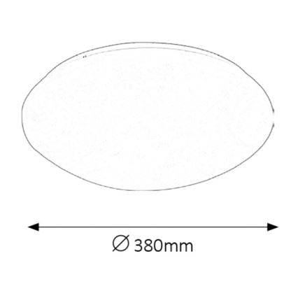 Rabalux - LED Plafon łazienkowy LED/24W/230V