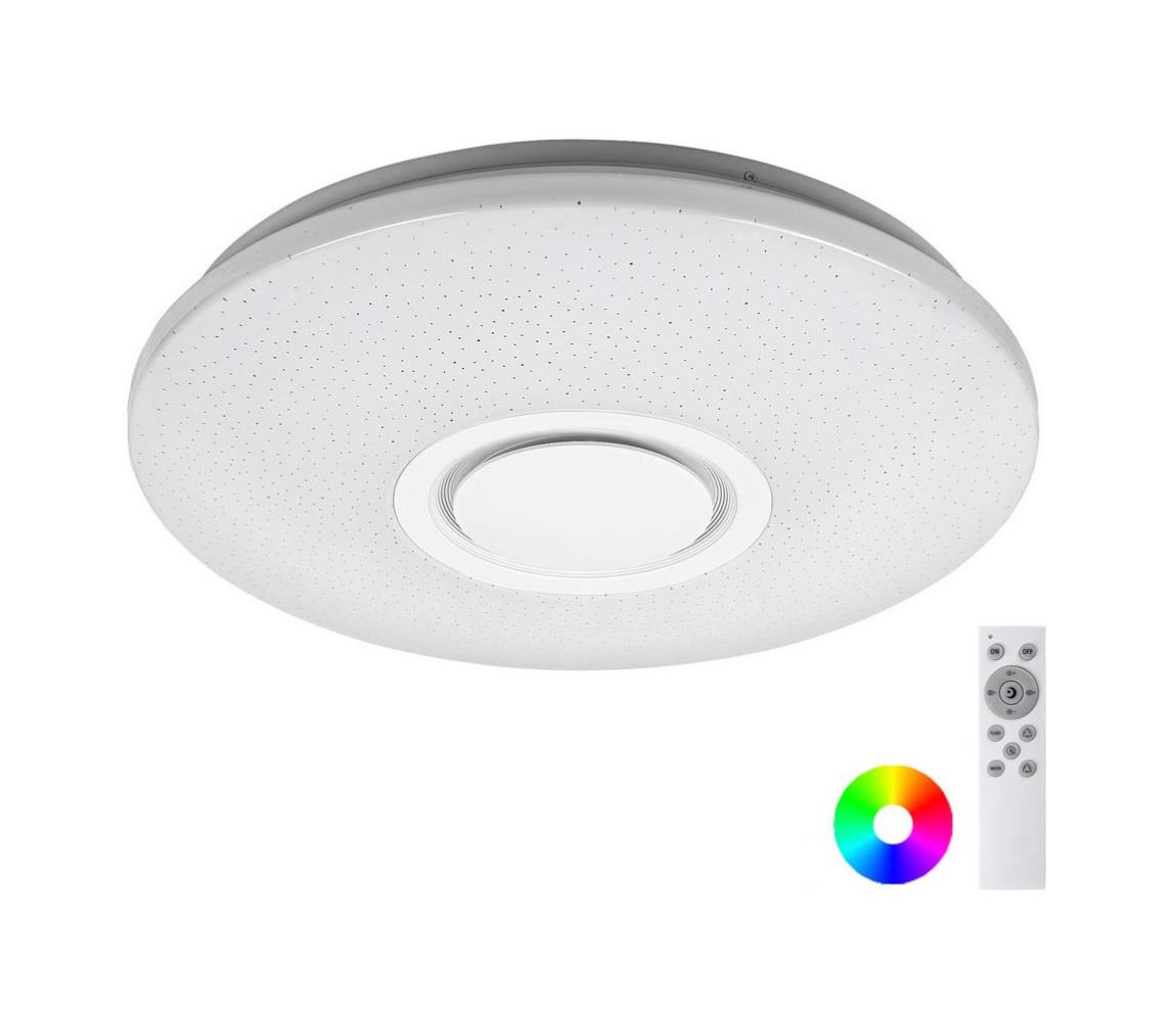 Rabalux 3509 - LED RGB Plafon ściemnialny RODION LED/24W/230V + pilot