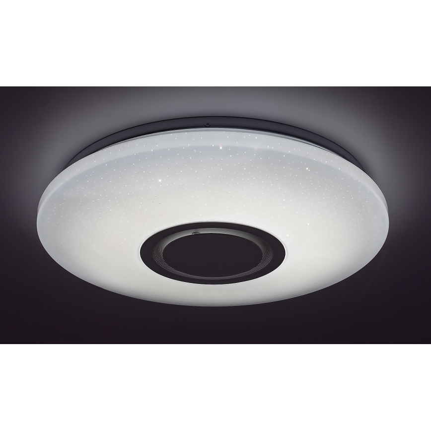 Rabalux - LED RGB Ściemnialna lampa sufitowa z głośnikiem LED/24W/230V Wi-Fi Tuya + zdalne sterowanie