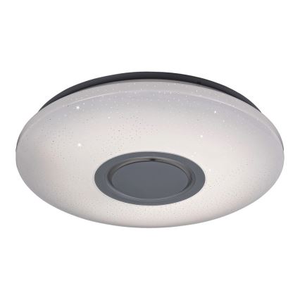 Rabalux - LED RGB Ściemnialna lampa sufitowa z głośnikiem LED/24W/230V Wi-Fi Tuya + zdalne sterowanie