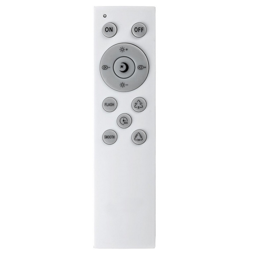 Rabalux - LED RGB Ściemnialna lampa sufitowa z głośnikiem LED/24W/230V Wi-Fi Tuya + zdalne sterowanie