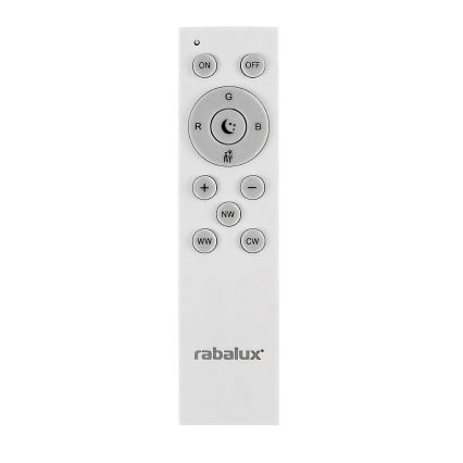 Rabalux - LED RGB Plafon ściemnialny LED/40W/230V 2700-6500K Wi-Fi Tuya  + zdalne sterowanie
