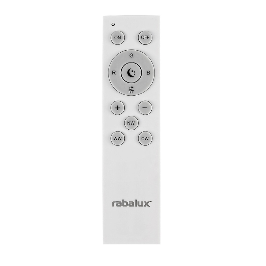 Rabalux - LED RGB Plafon ściemnialny LED/40W/230V 2700-6500K Wi-Fi Tuya  + zdalne sterowanie