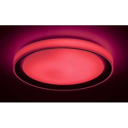 Rabalux - LED RGB ściemnialny plafon LED/40W/230V 2700-6500K Wi-Fi Tuya śr. 51 cm + pilot zdalnego sterowania