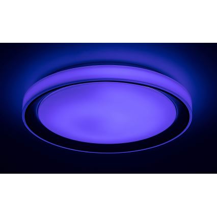 Rabalux - LED RGB ściemnialny plafon LED/40W/230V 2700-6500K Wi-Fi Tuya śr. 51 cm + pilot zdalnego sterowania
