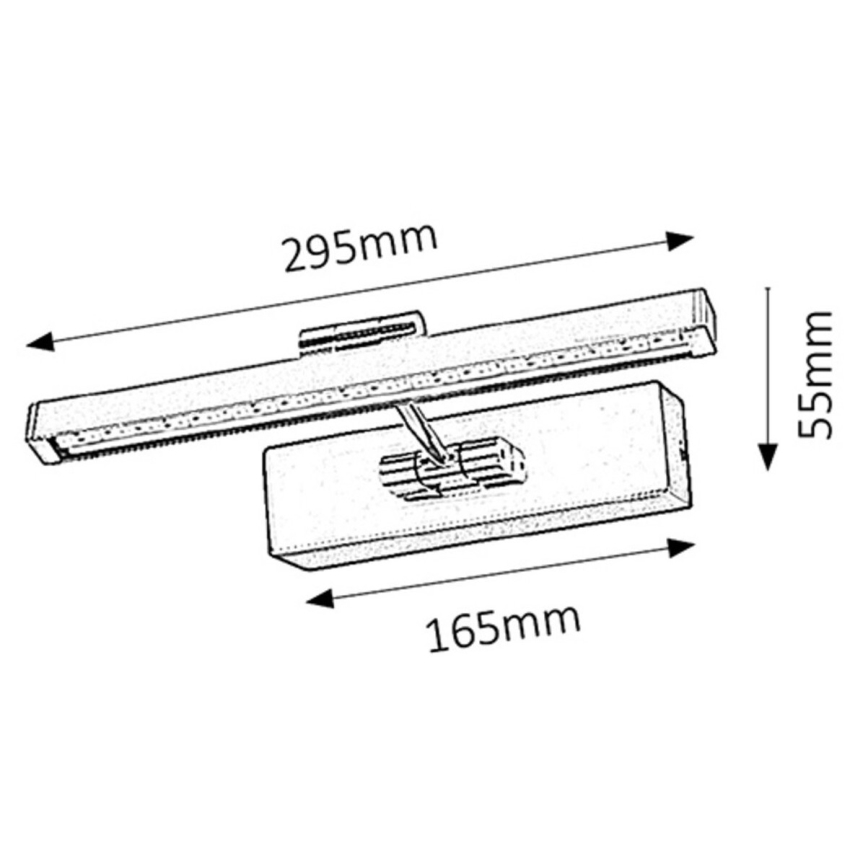 Rabalux - LED Kinkiet galeryjka LED/5W/230V