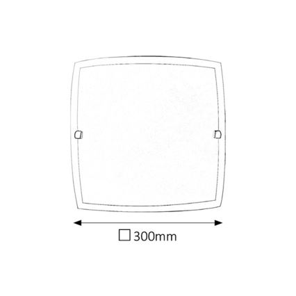 Rabalux - Lampa sufitowa 1xE27/60W/230V