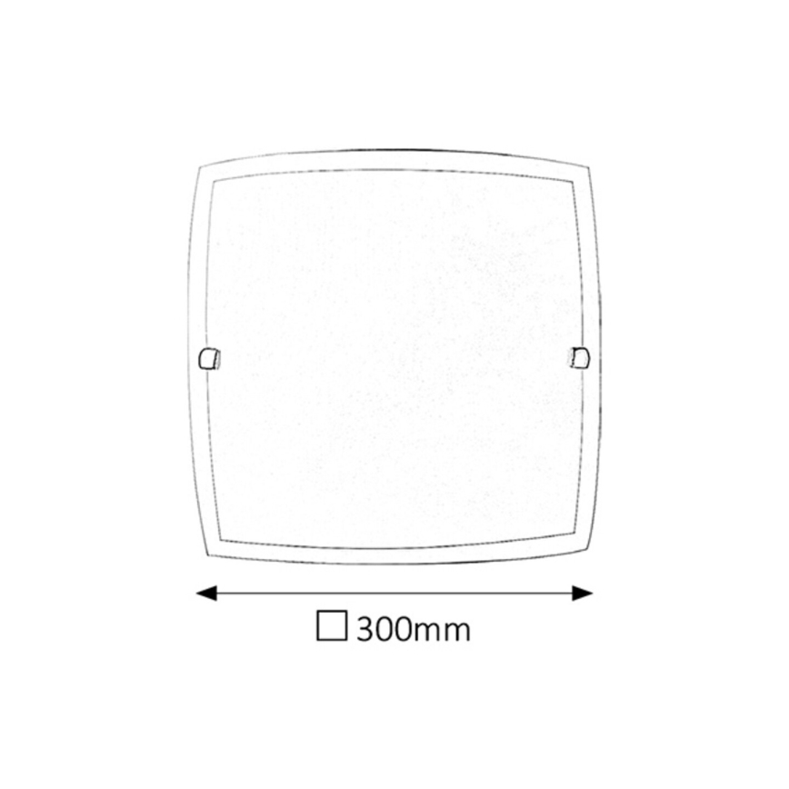 Rabalux - Lampa sufitowa 1xE27/60W/230V