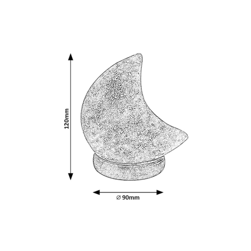 Rabalux - LED RGB Lampa solna LED/1W/5V 0,7 kg