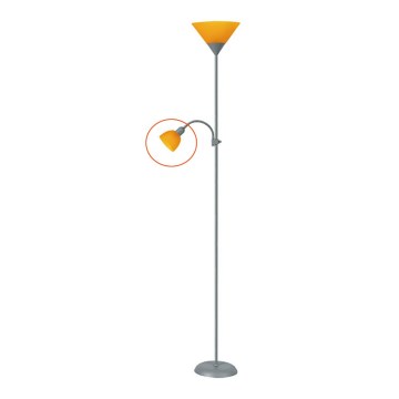 Rabalux 4026 - Klosz zamienny do lampy podłogowej ACTION E14 mały orange