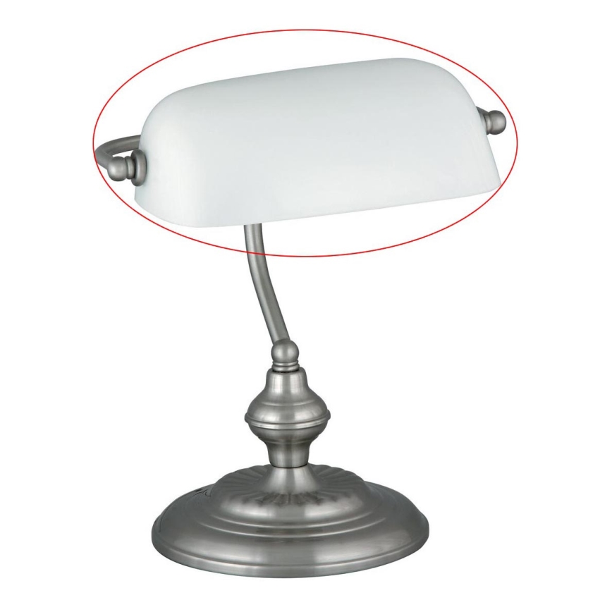 Rabalux 4037 - Szkło zamienne do lamp stołowych BANK E27