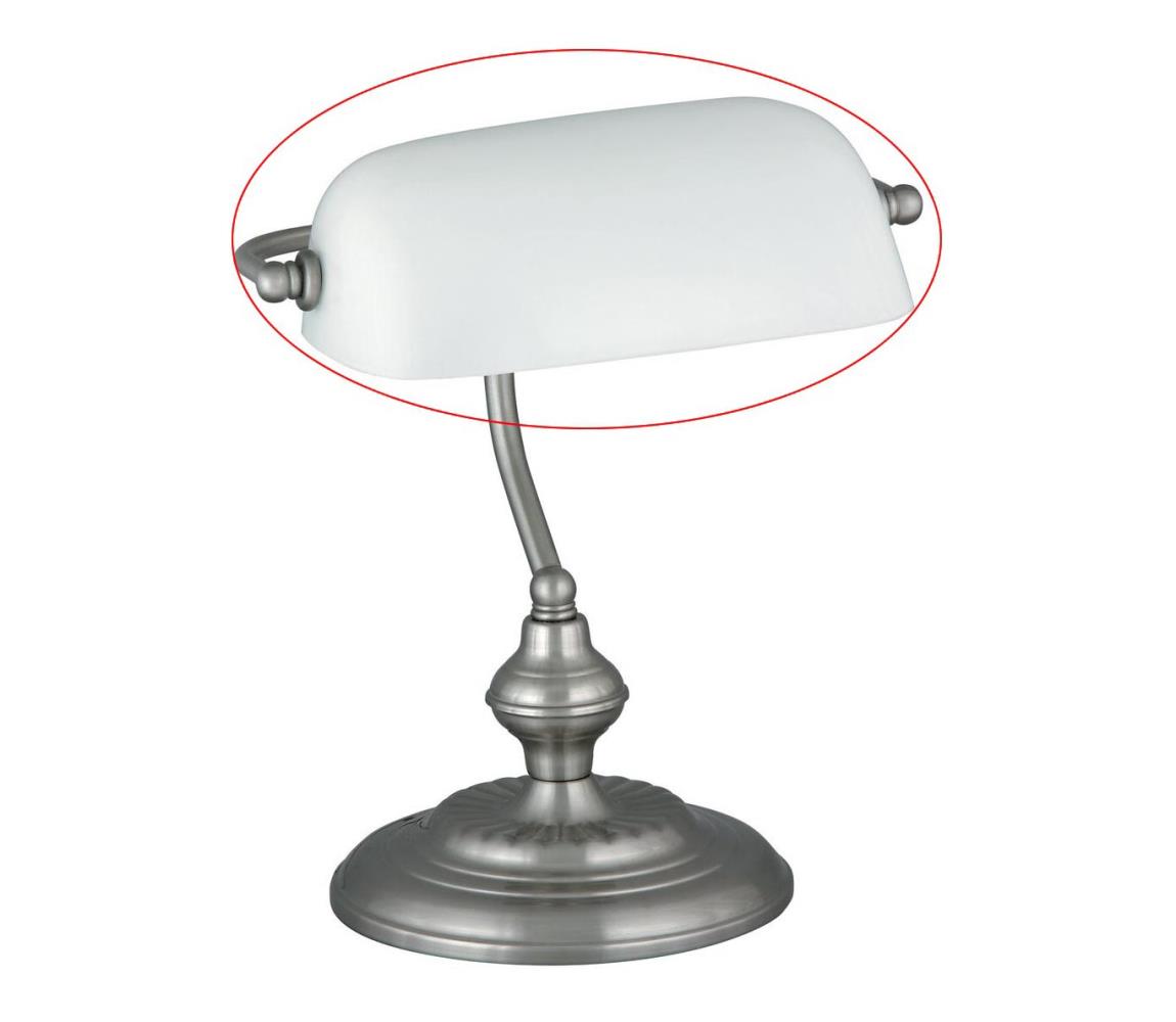 Rabalux 4037 - Szkło zamienne do lamp stołowych BANK E27