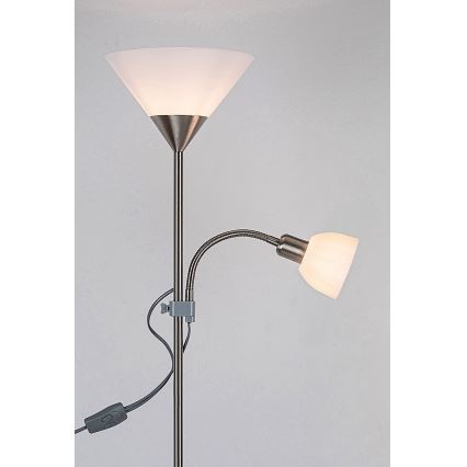 Rabalux - Lampa podłogowa 1xE27/100W+E14/25W/230V