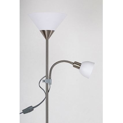 Rabalux - Lampa podłogowa 1xE27/100W+E14/25W/230V