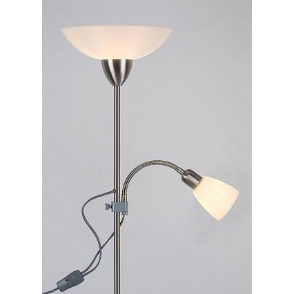 Rabalux - Lampa podłogowa 1xE27/60W+E14/40W/230V