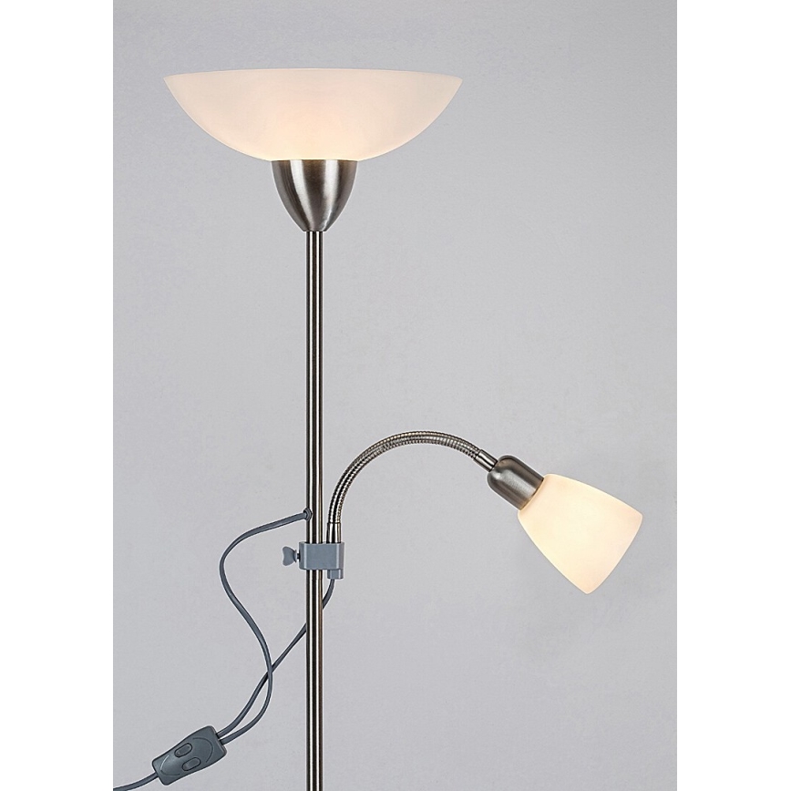Rabalux - Lampa podłogowa 1xE27/60W+E14/40W/230V
