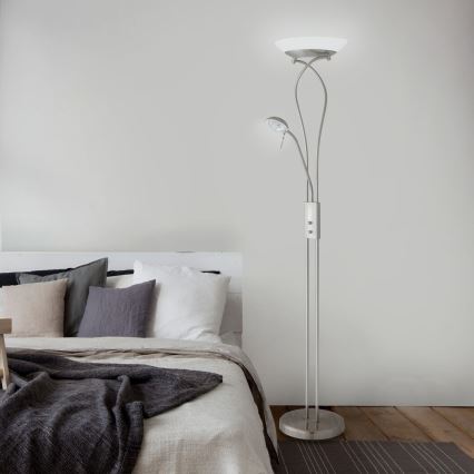 Rabalux - Lampa podłogowa ściemnialna 1xR7s/230W + 1xG9/40W