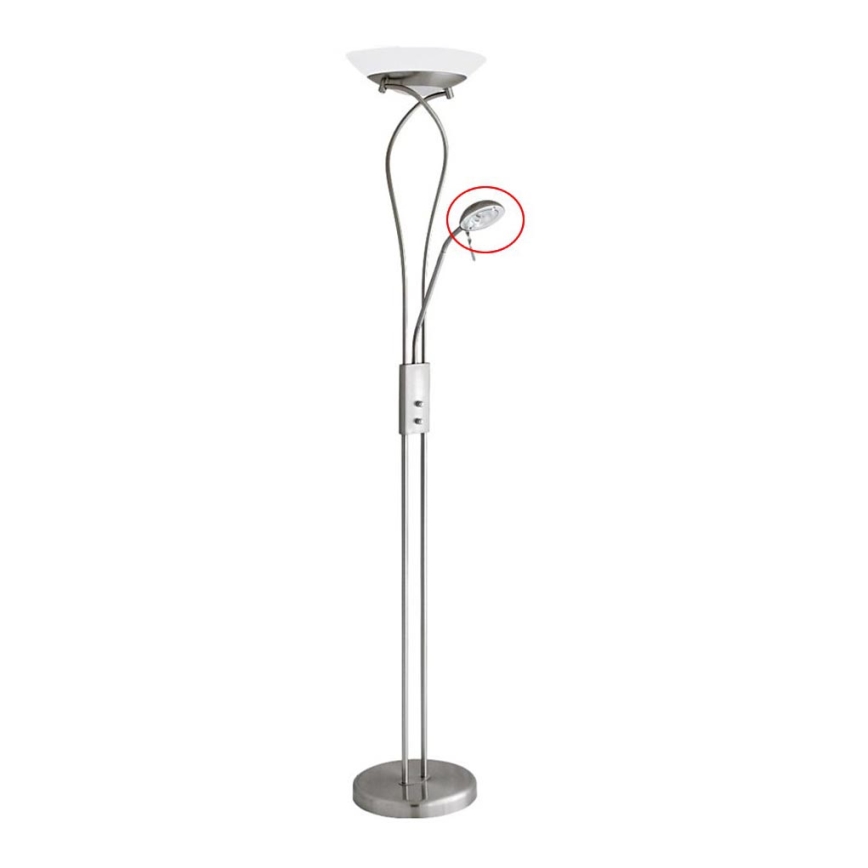 Rabalux 4077 - Szkło zamienne do lampy podłogowej GAMMA G9 małe