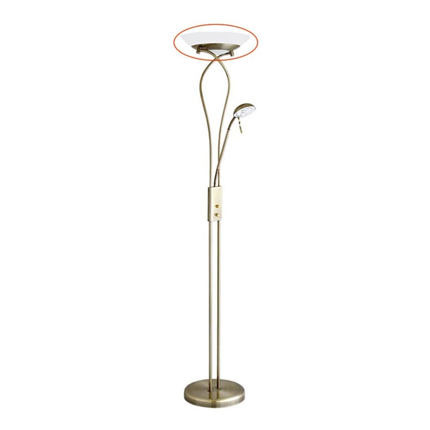 Rabalux 4078 - Szkło zamienne do lampy podłogowej GAMMA R7s duże