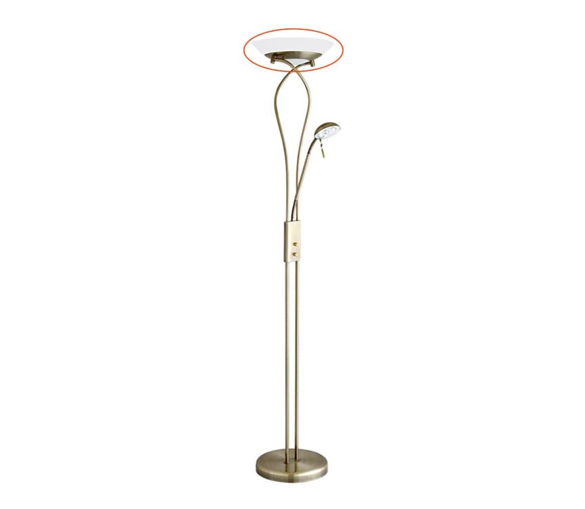 Rabalux 4078 - Szkło zamienne do lampy podłogowej GAMMA R7s duże