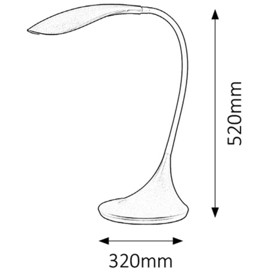 Rabalux - LED Ściemnialna lampa LED/4,5W/230V