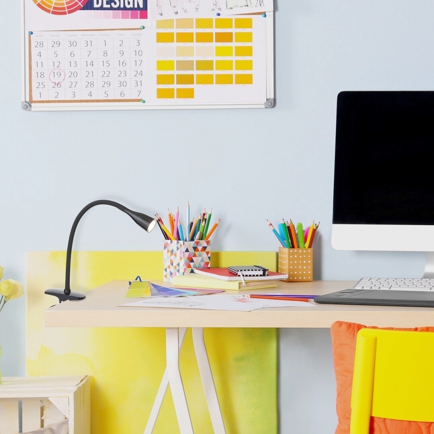 Rabalux 4197 - LED Lampa stołowa z klipsem JEFF 1xLED/4,5W/230V