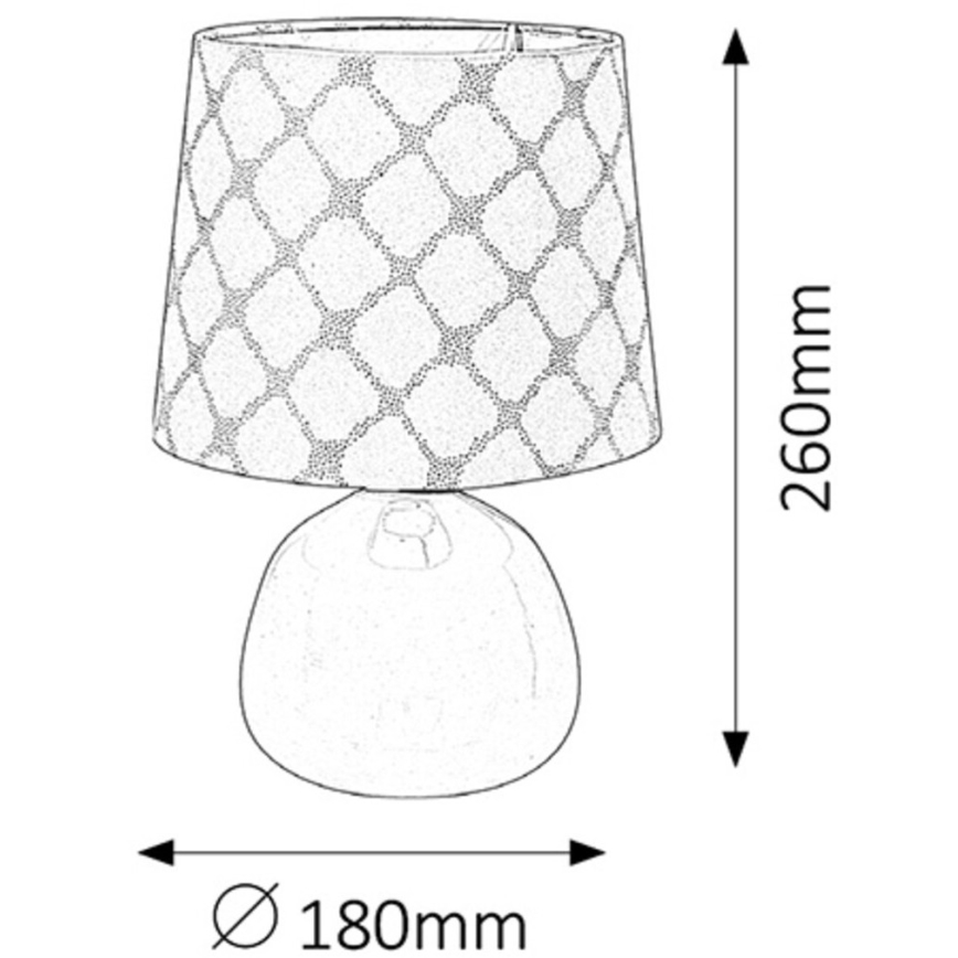 Rabalux - Lampa stołowa E14/40W