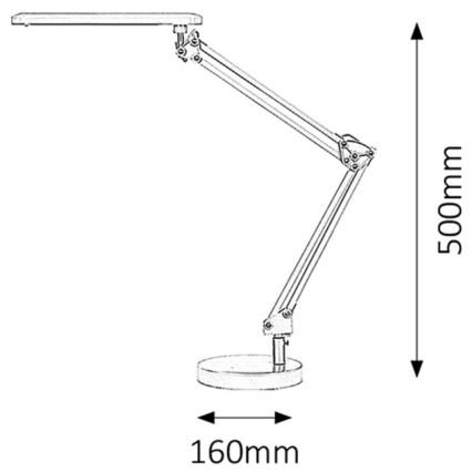 Rabalux - Lampka biurkowa LED/5,6W/230V