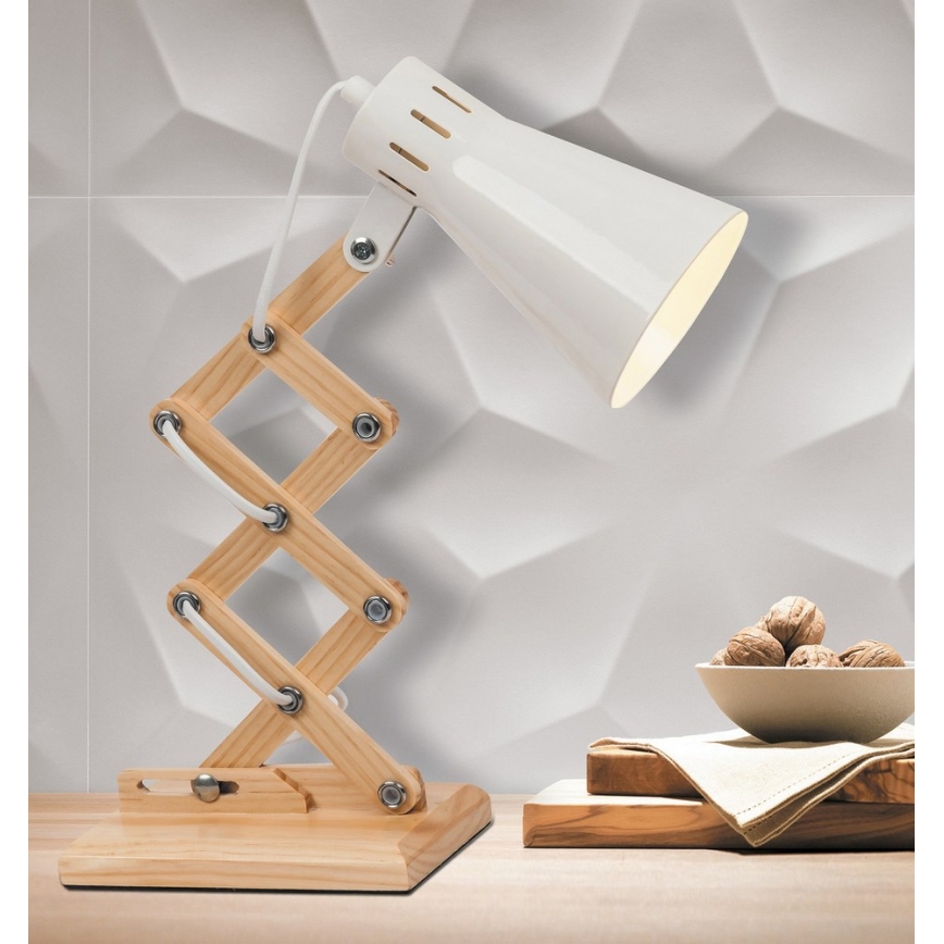 Rabalux - Lampa stołowa 1xE14/25W/230V kauczukowiec