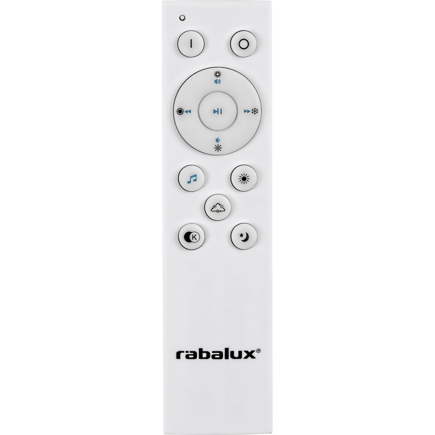 Rabalux - LED RGB Ściemnialny plafon 1xLED RGB/24W/230V + pilot