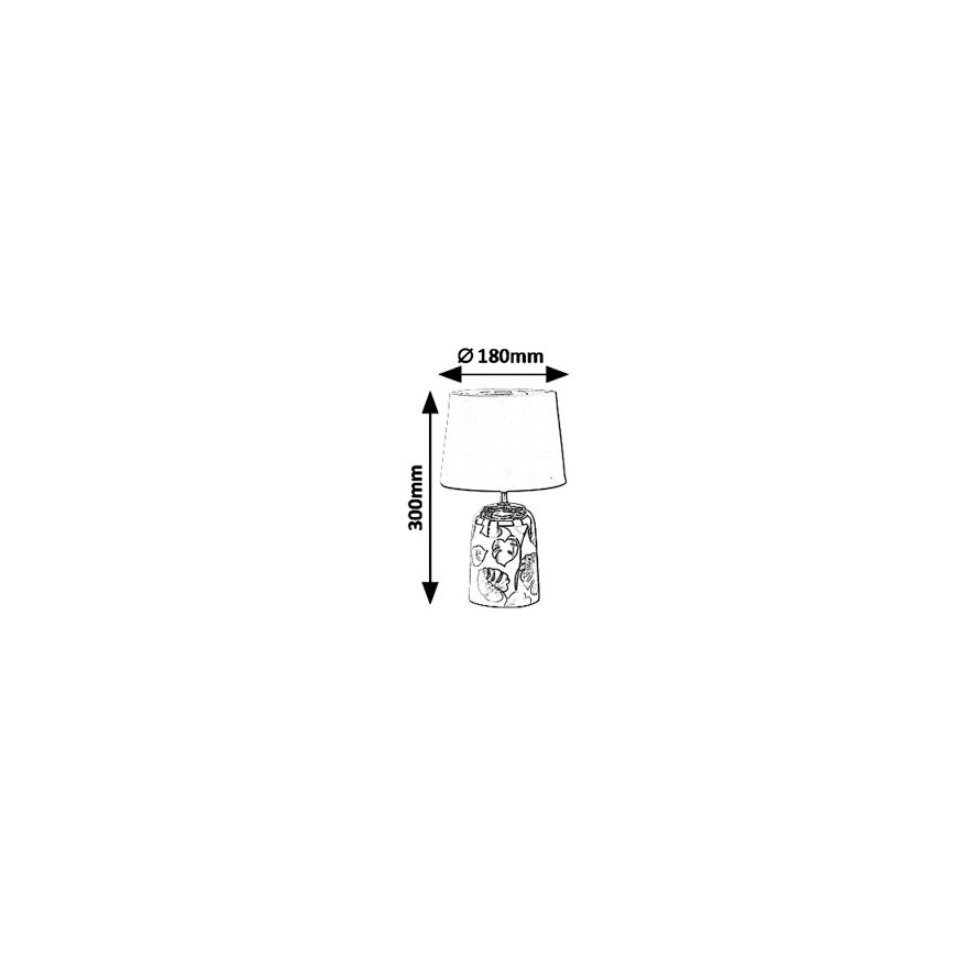 Rabalux - Lampa stołowa 1xE14/40W/230V