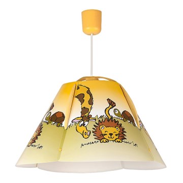 Rabalux 4568 - Dziecięca lampa wisząca LEON E27/60W